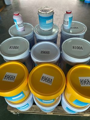 আউটডোর হোয়াইট ইপোক্সি রজন নিরাময়কারী এজেন্ট বৈদ্যুতিক উচ্চ তাপমাত্রা